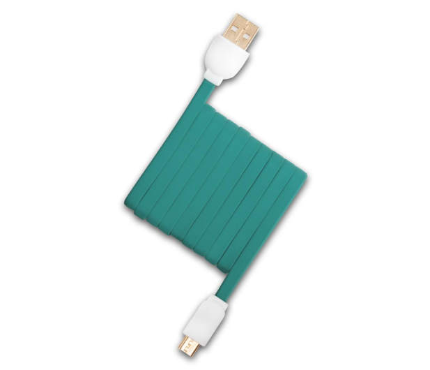 ARKAS Kabel USB-MICRO Zielony - 1402932 - zdjęcie 5